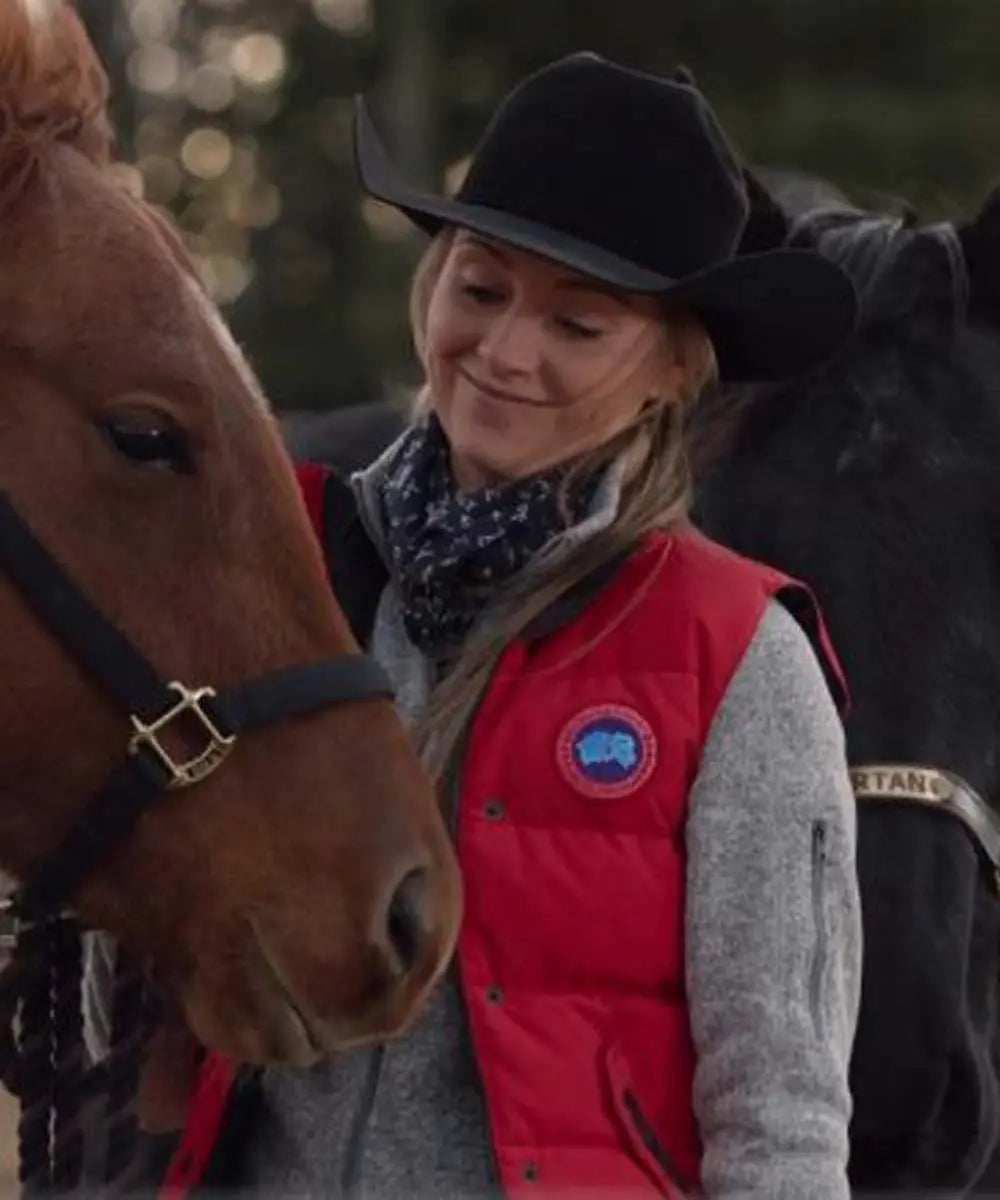 Heartland S14 Amy Fleming Red Vest (Inspired Style)