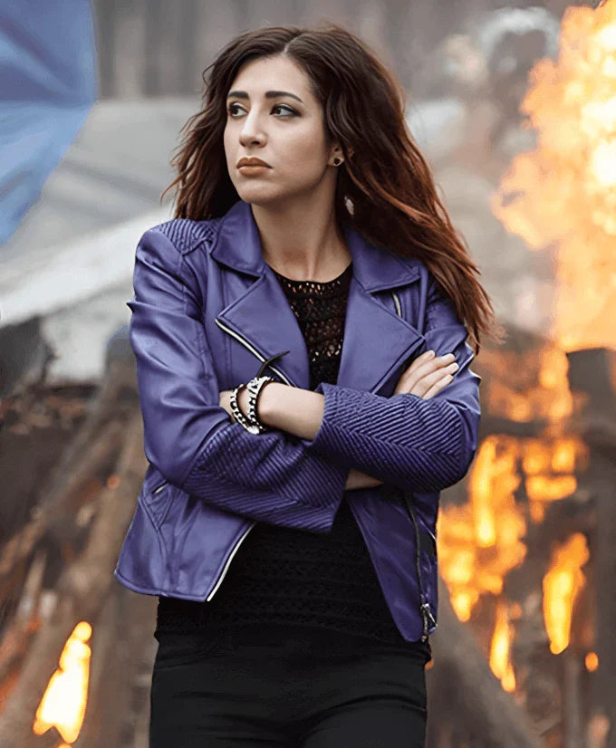 Dana doctor who Ash VS Evil Dead Purple Jacket